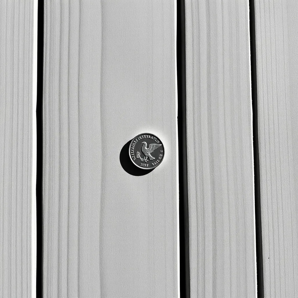 A black and white high contrast photo of a simple wooden tab